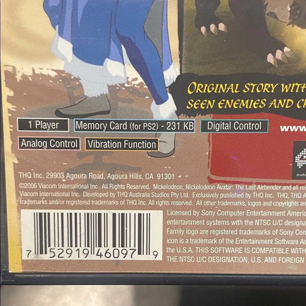 PlayStation 2 Avatar: The Last Airbender Game Excellent working condition - Picture 5 of 16